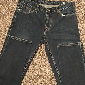 Calvin Klein Slim Straight Blue Jeans